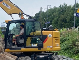 Bahnstreckenarbeiten