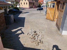 Pflasterarbeiten